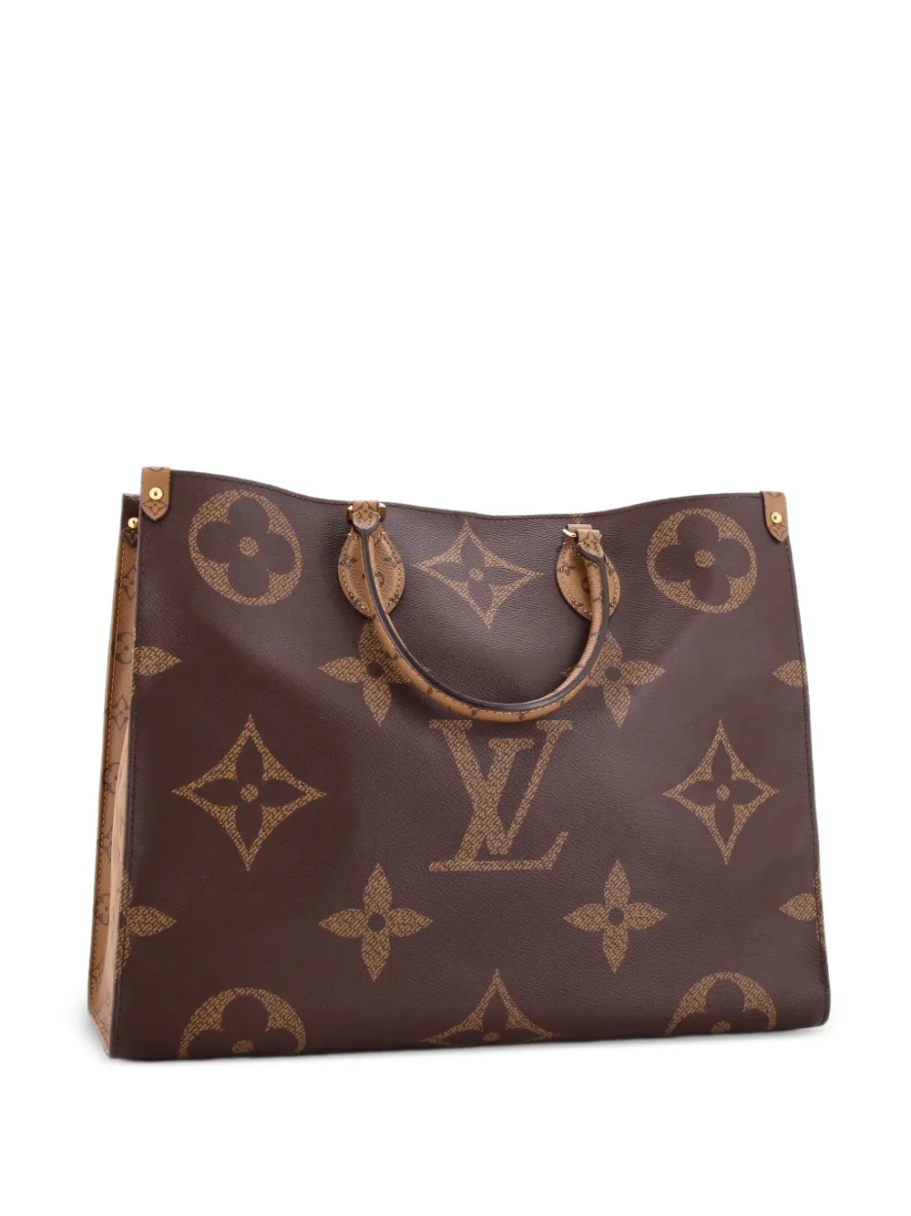 Louis Vuitton Pre-Owned Borsa tote OnTheGo Reverse Monogram Giant GM - Marrone