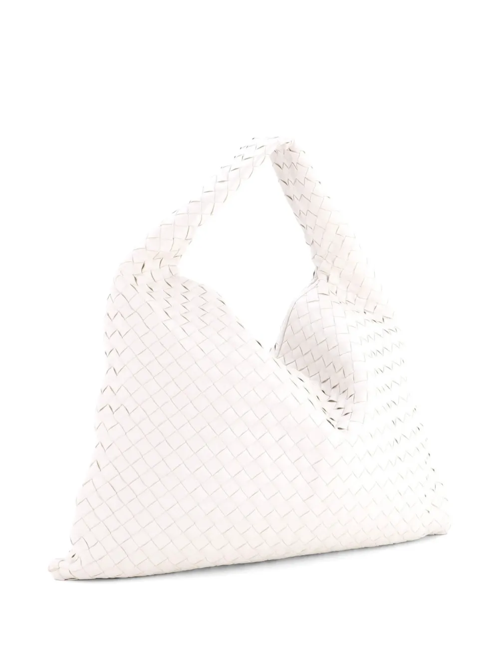 Bottega Veneta イントレチャート　バッグ　ホーボー　ラージ Bottega Veneta Pre-Owned ホップ イントレチャート レザー ラージ