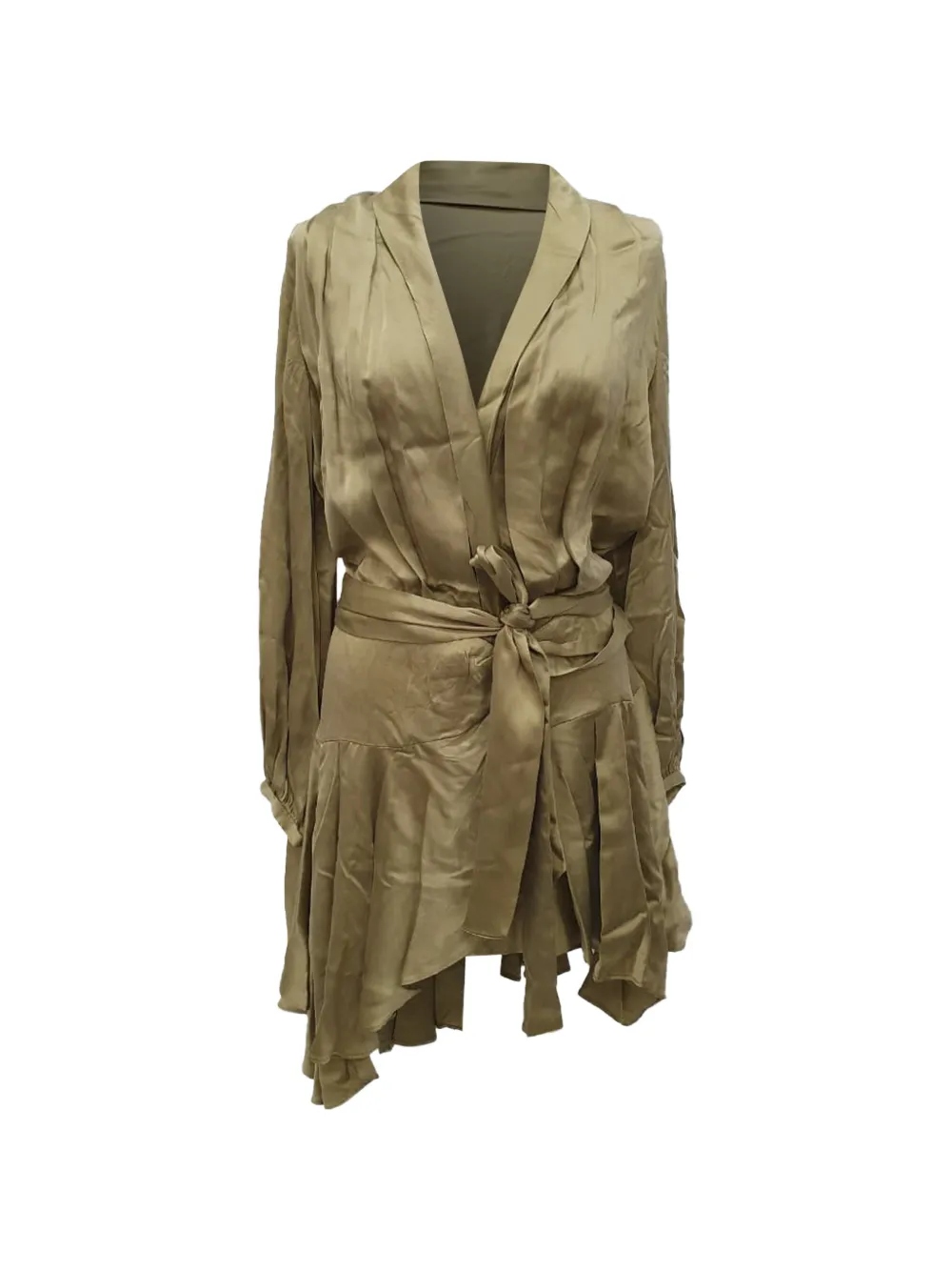ZIMMERMANN Empire wrap dress - Verde
