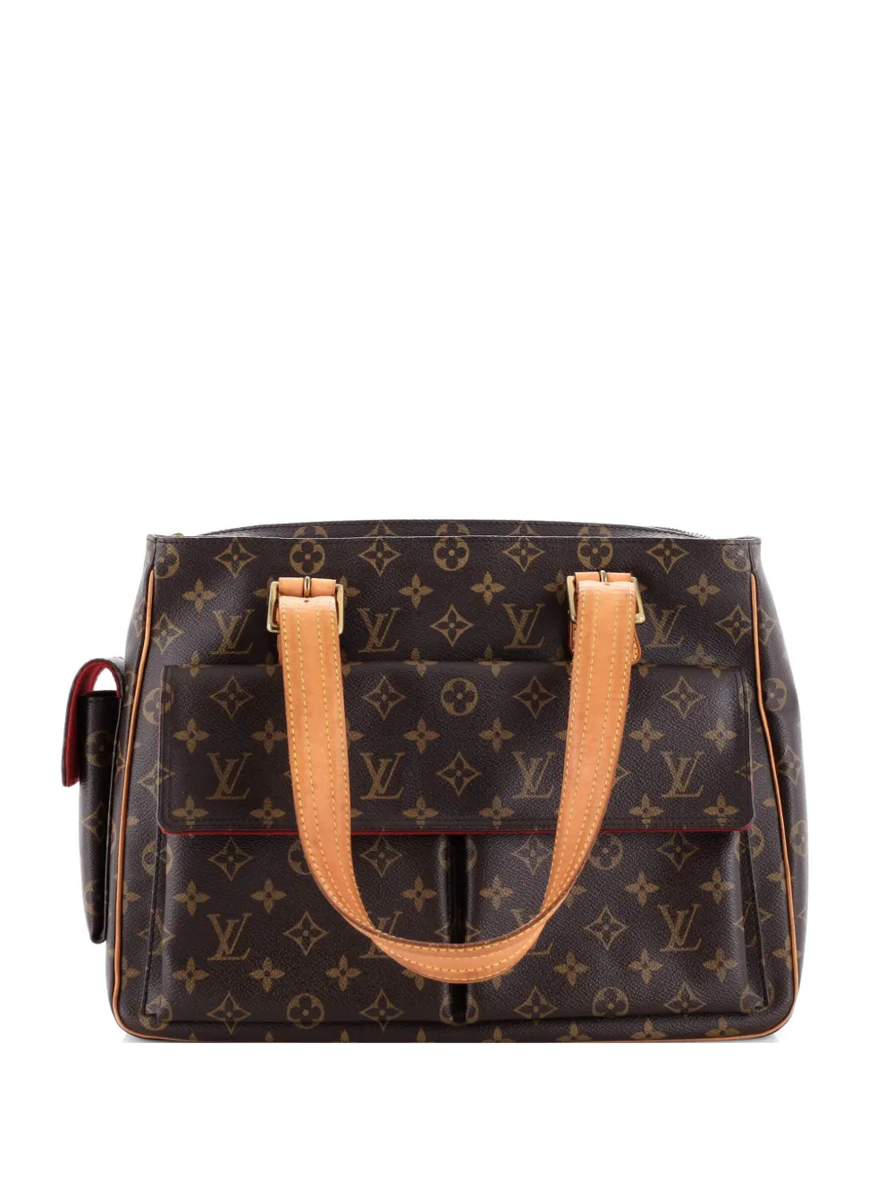 Louis Vuitton Pre-Owned Multipli Cite Satchel-Tasche aus Canvas mit Monogramm - Braun