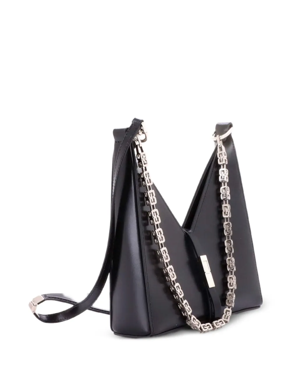 Givenchy Pre-Owned Borsa a tracolla Cut Out mini in pelle - Nero