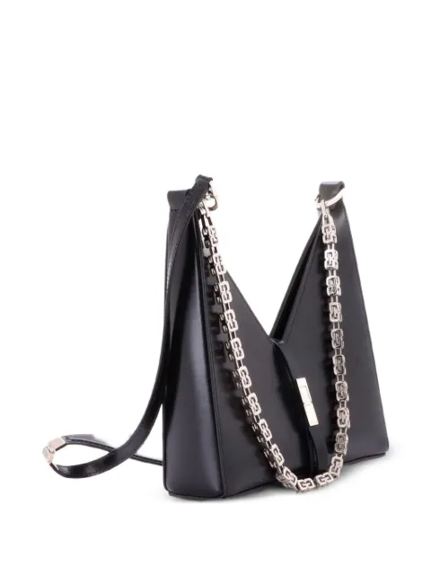 Givenchy Pre-Owned bolsa crossbody mini de piel asimétrica