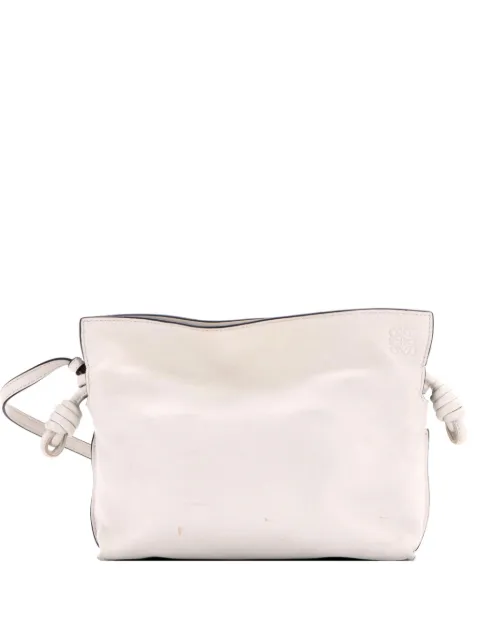Loewe Pre-Owned Flamenco Knot Clutch Leather Mini crossbody bag