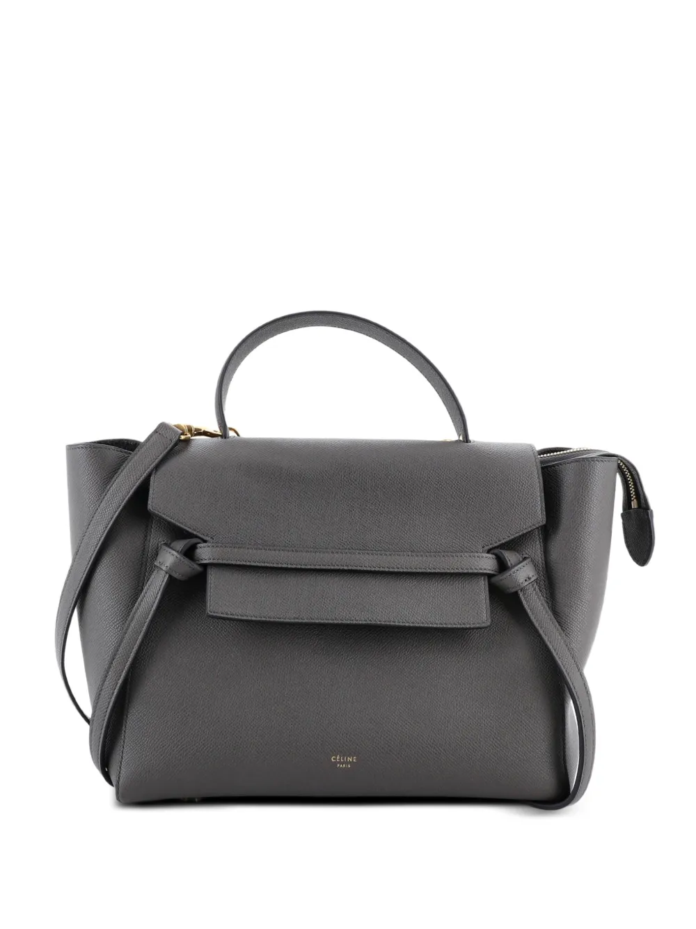 Celine Pre-Owned Borsa a spalla mini in pelle - Grigio