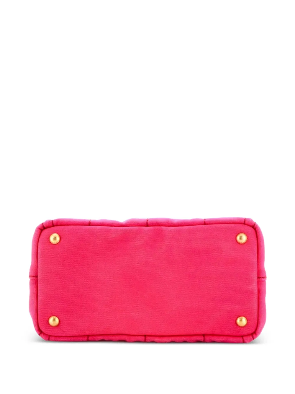 Prada Pre-Owned カナパ コンバーチブル キャンバス ミニ ハンドバッグ