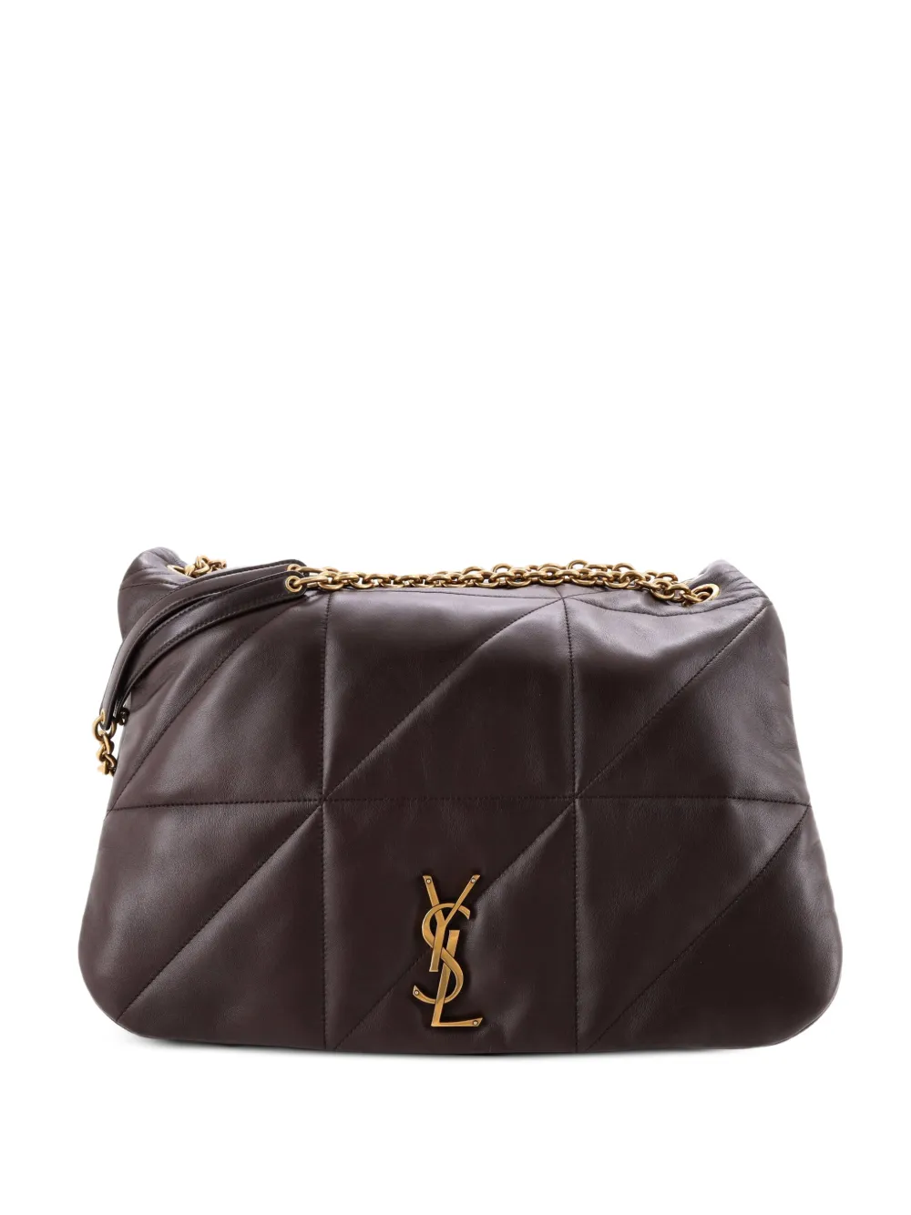 Saint Laurent Pre-Owned Jamie 4.3 Quilted Leather Large shoulder bag - Braun