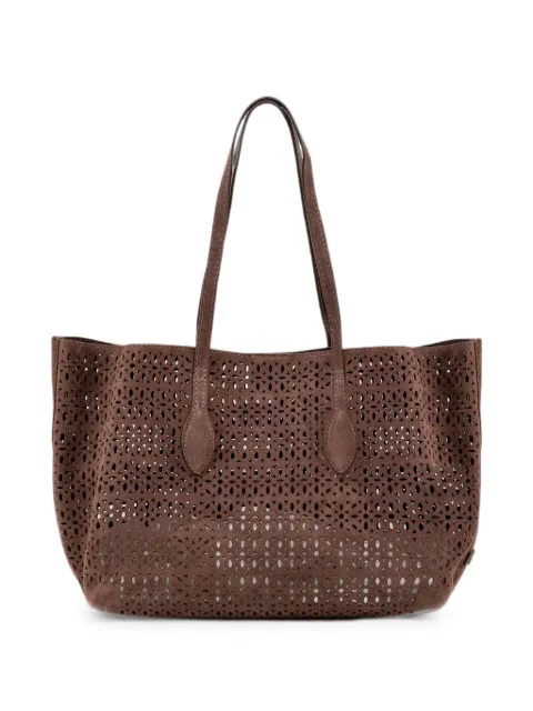 GIANNI CHIARINI Mashup laser-cut tote bag