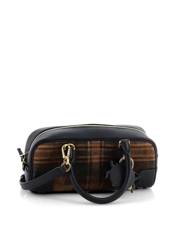 Loewe Pre-Owned アマソナ 23 クロップド ショルダーバッグ | ブラウン 