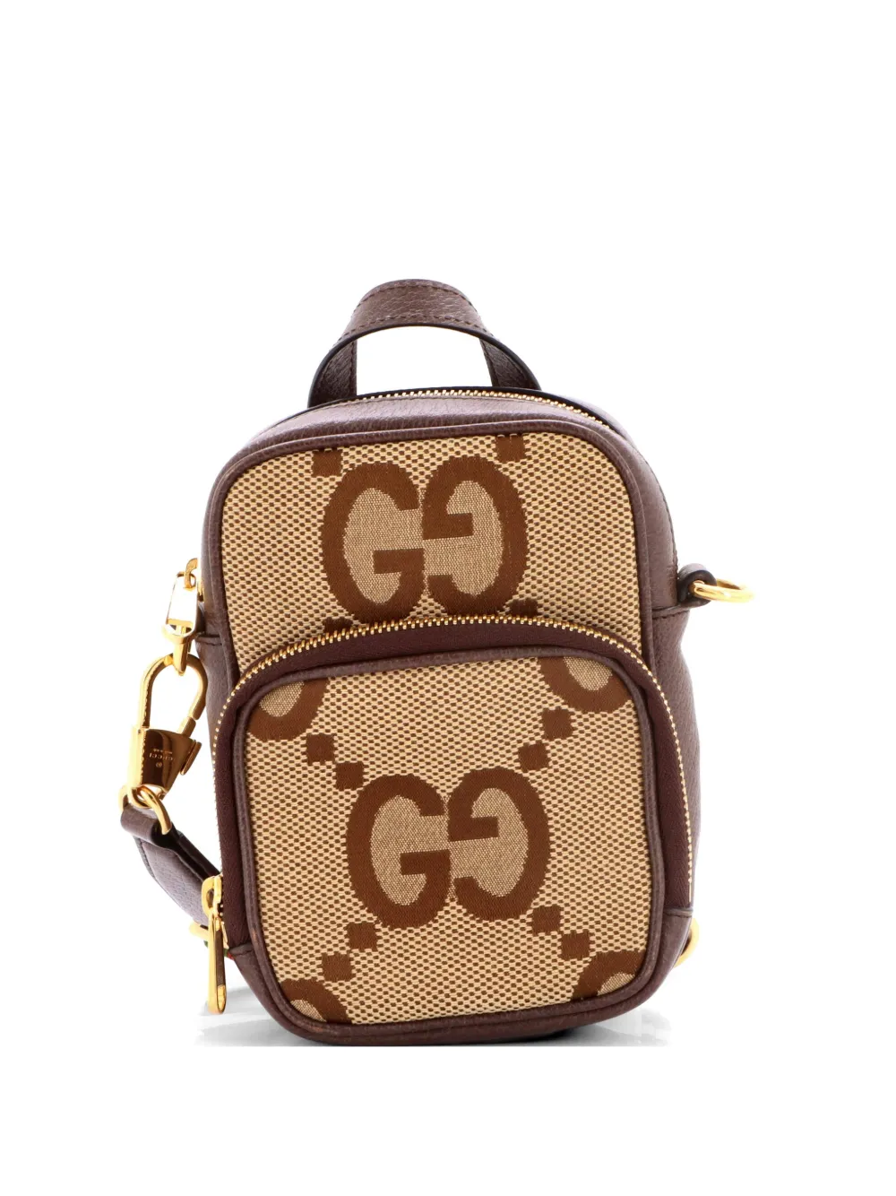 Gucci Pre-Owned Borsa a tracolla GG mini - Marrone
