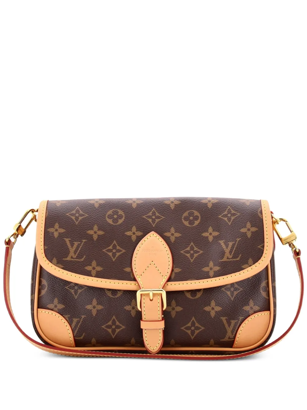 Louis Vuitton Pre-Owned Diane NM Handbag Monogram Canvas crossbody bag - Braun