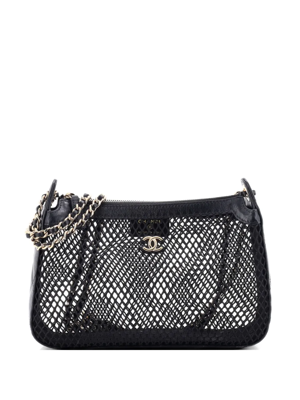 CHANEL Pre-Owned Clutch con tracolla - Nero