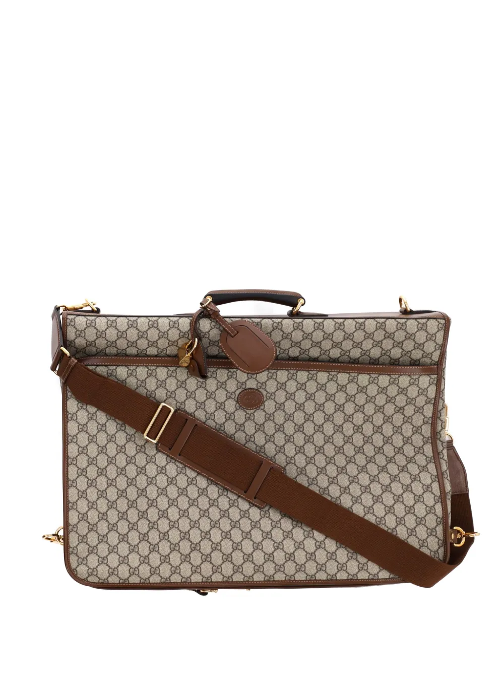 Gucci Pre-Owned Borsa da viaggio GG - Marrone