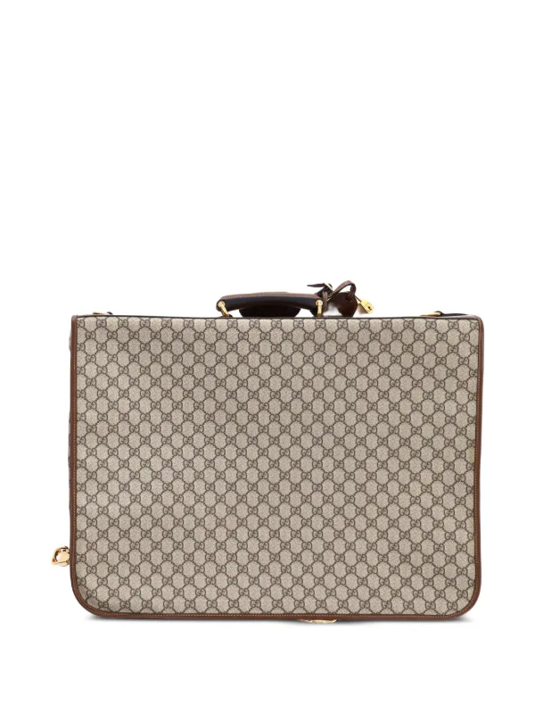 Gucci Pre-Owned Retro Interlocking G Garment Bag GG Coated Canvas
