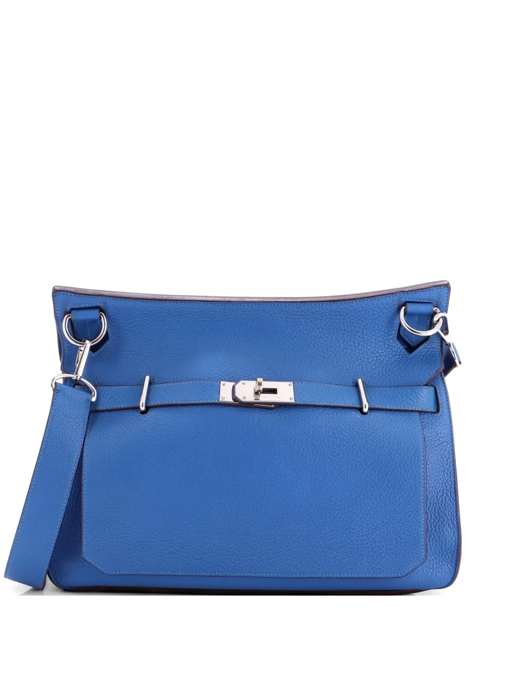 Hermès Pre-Owned Borsa a spalla Jypsiere 37 in pelle Clemence - Blu