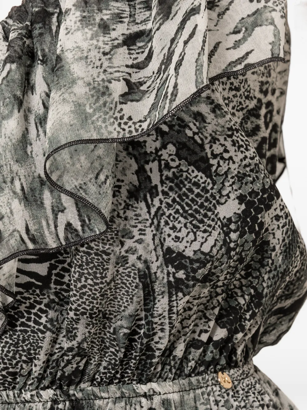 NISSA Mini-jurk met print Grijs