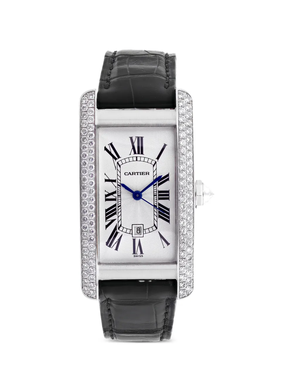 Cartier Tank Américaine Diamond 23mm watch - Weiß