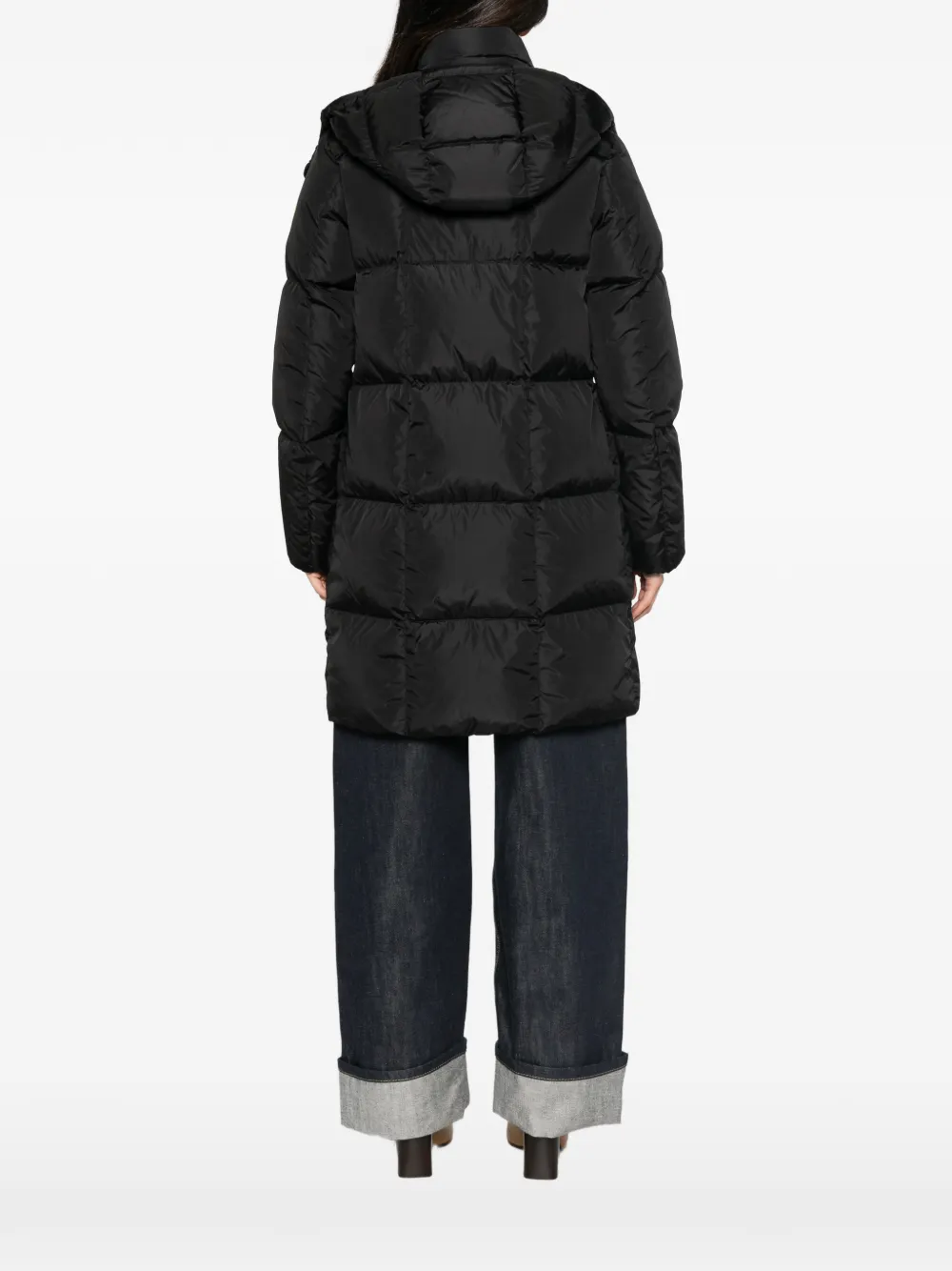 Moncler Litte gewatteerde jas Zwart