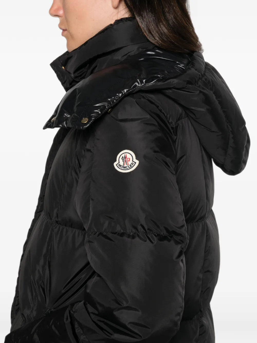 Moncler Litte gewatteerde jas Zwart