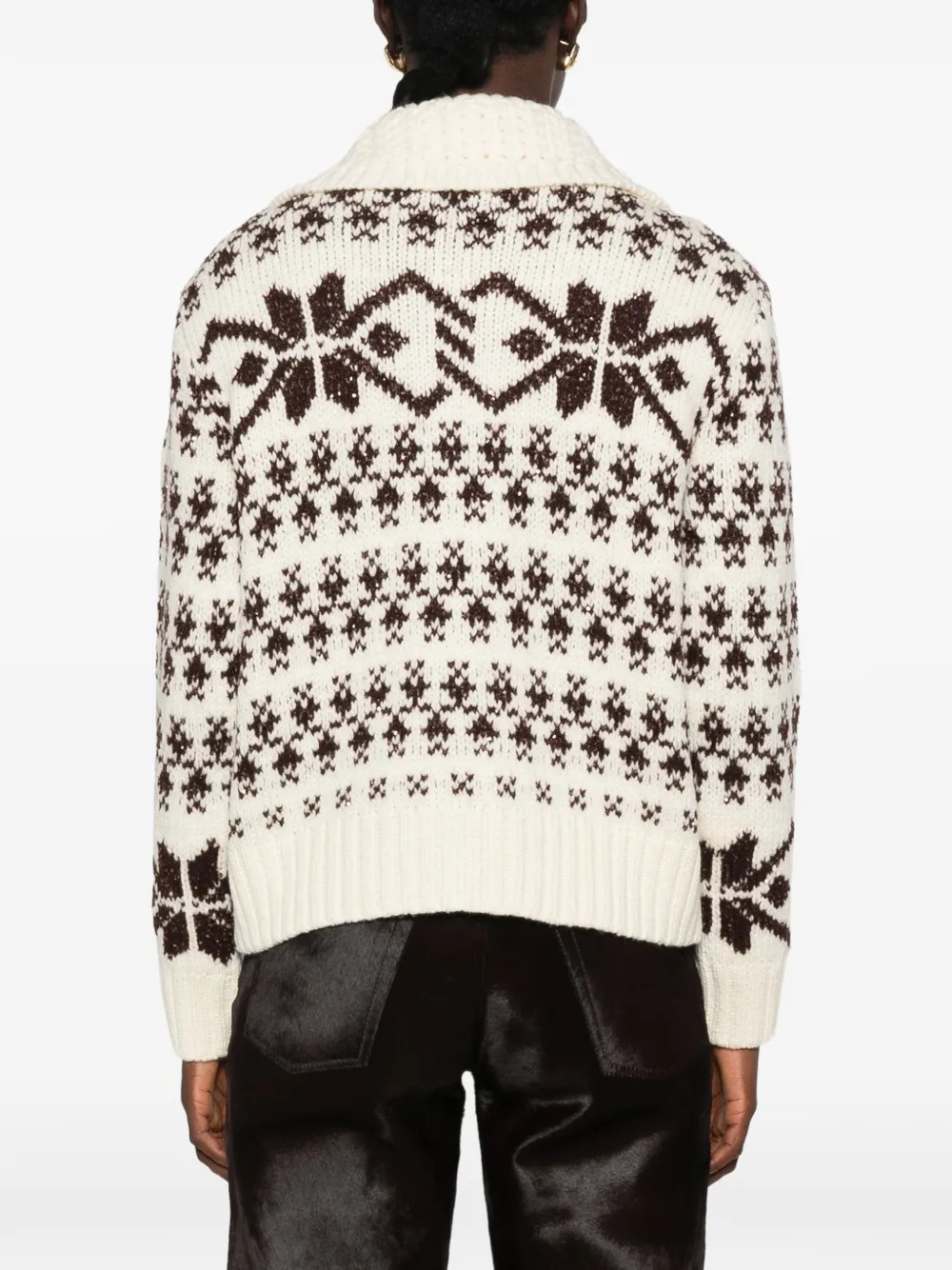 Moncler Donsjack met capuchon Beige