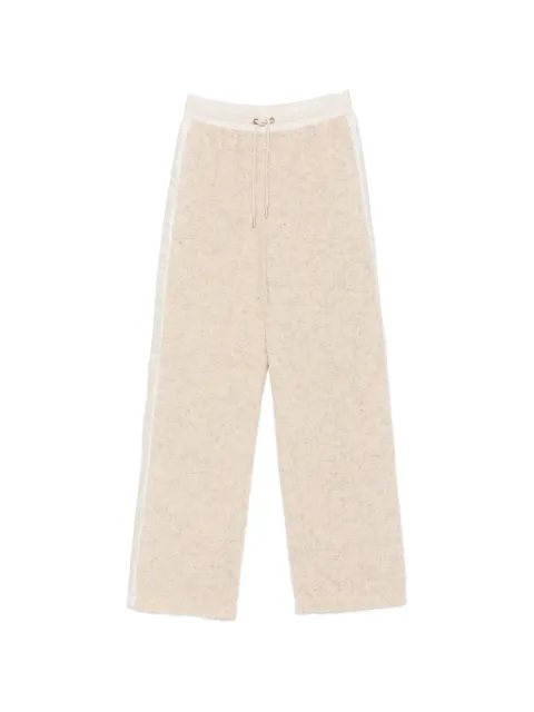 Moncler logo-patch panelled track pants