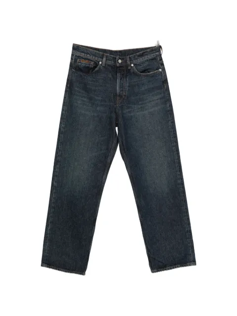 Moncler stone-washed straight-leg jeans