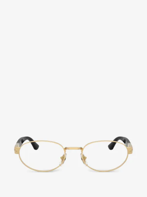 Persol Brille mit ovalem Gestell