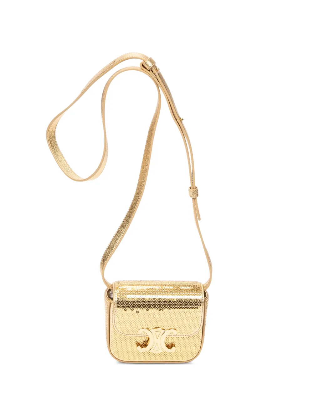 Celine Pre-Owned Triomphe crossbody bag - Oro