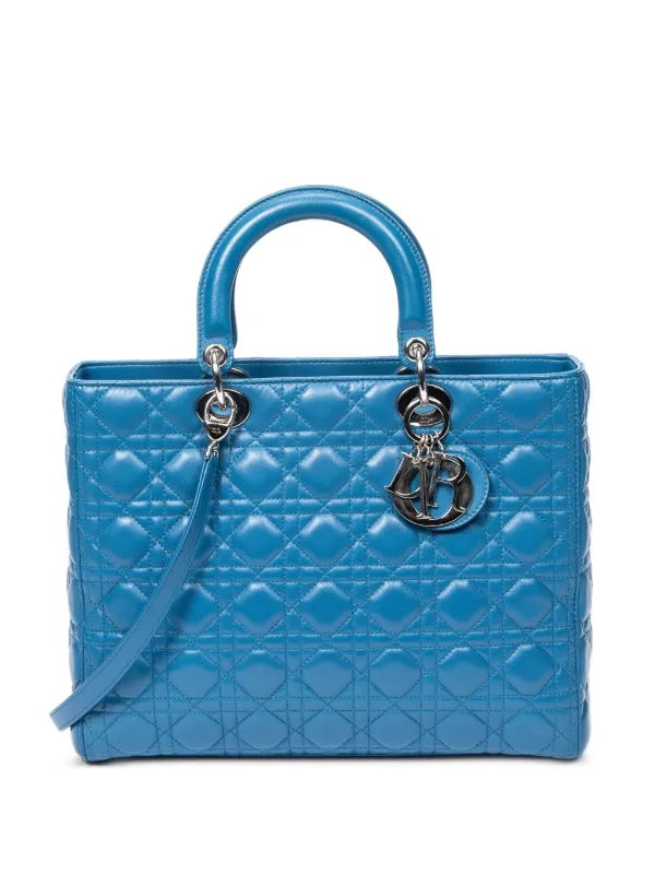 Christian Dior Pre-Owned カナージュ レディ ディオール ハンドバッグ
