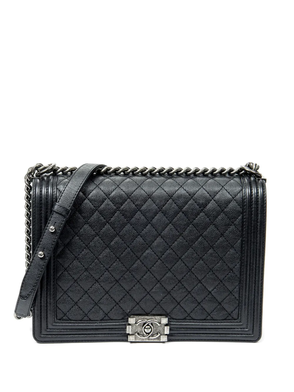 CHANEL Pre-Owned Boy quilted shoulder bag - Nero
