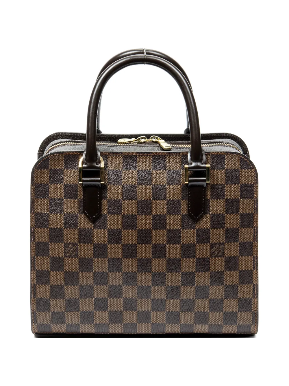 Louis Vuitton Pre-Owned Triana Damier Ebène handbag - Braun