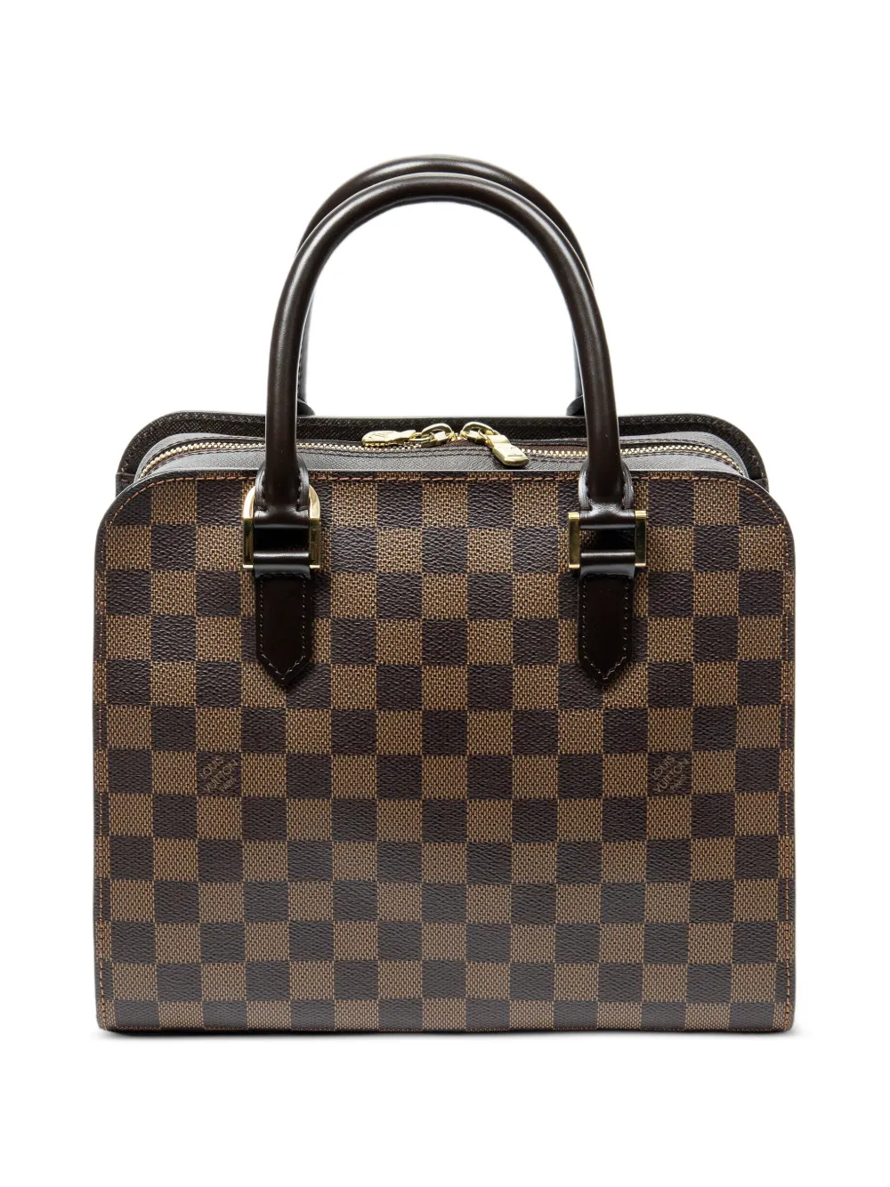 Louis Vuitton Pre-Owned Triana Damier Ebène handbag - Marrone