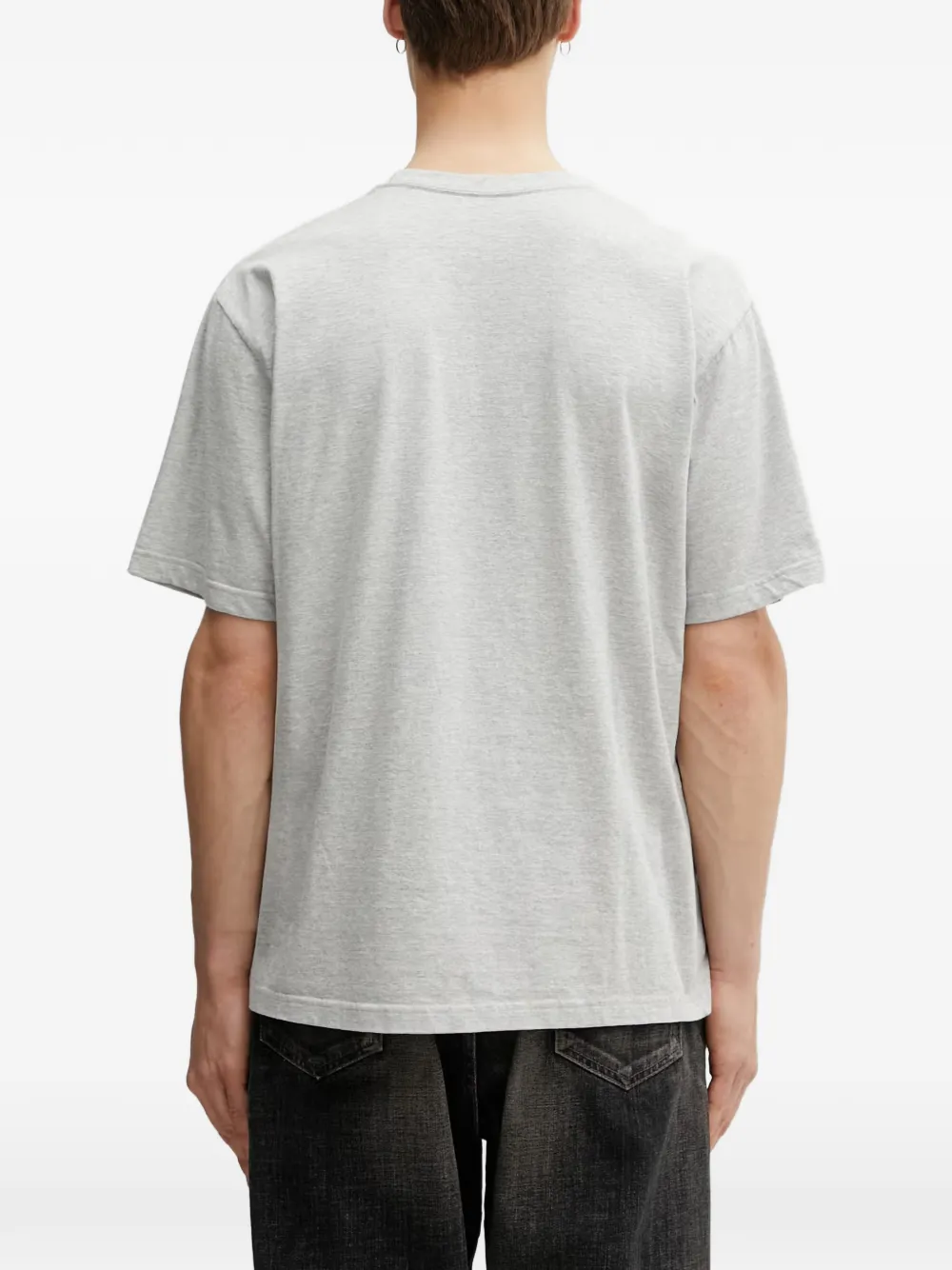 Neighborhood T-shirt met doodskopprint Grijs
