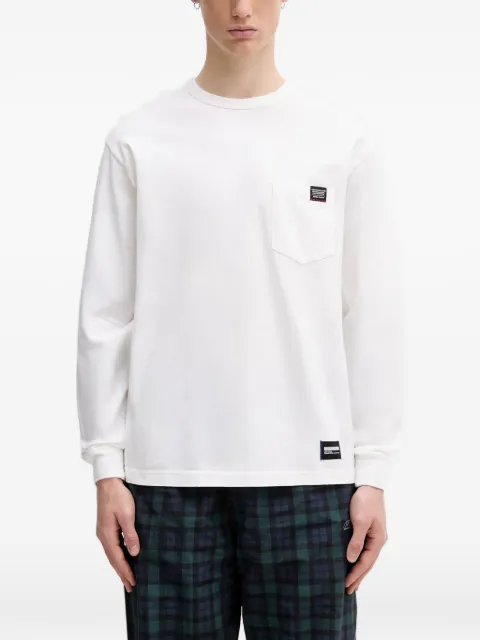 Neighborhood logo-patch pocket T-shirt