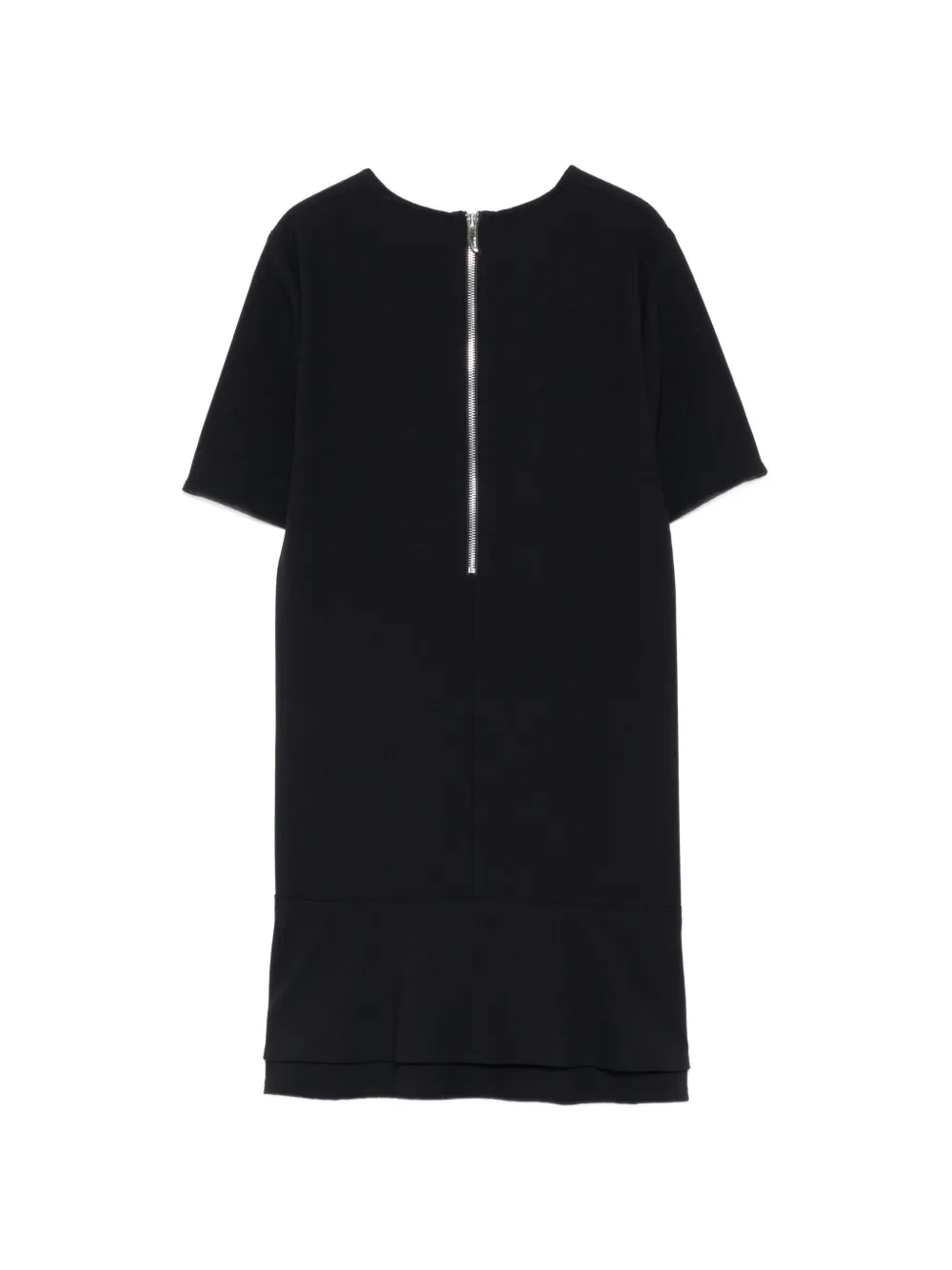 Ba&Sh Ilona mini-jurk met ruches en korte mouwen Blauw