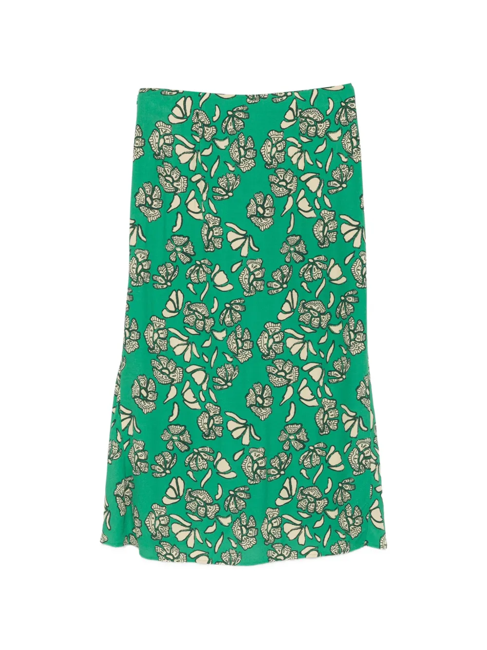 Ba&Sh Annie midi-rok met bloemenprint Groen