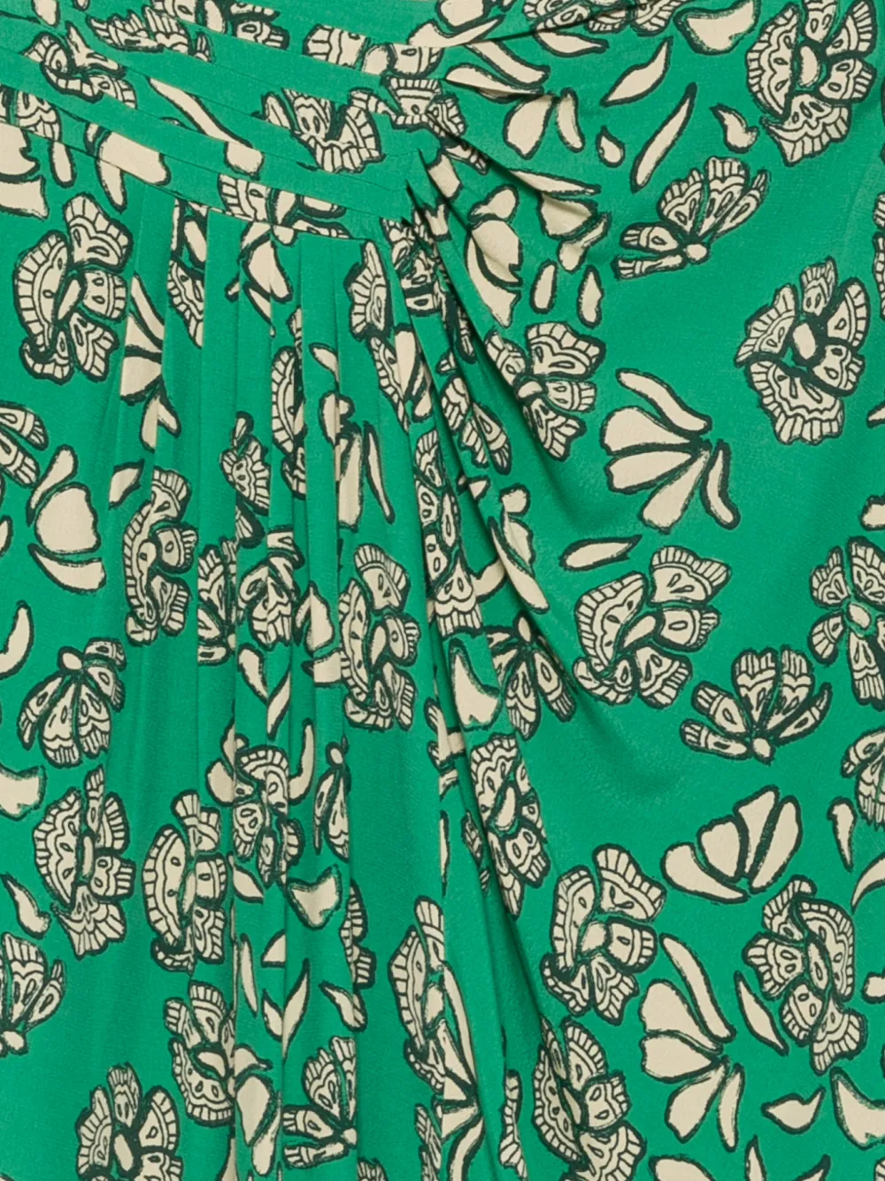 Ba&Sh Annie midi-rok met bloemenprint Groen
