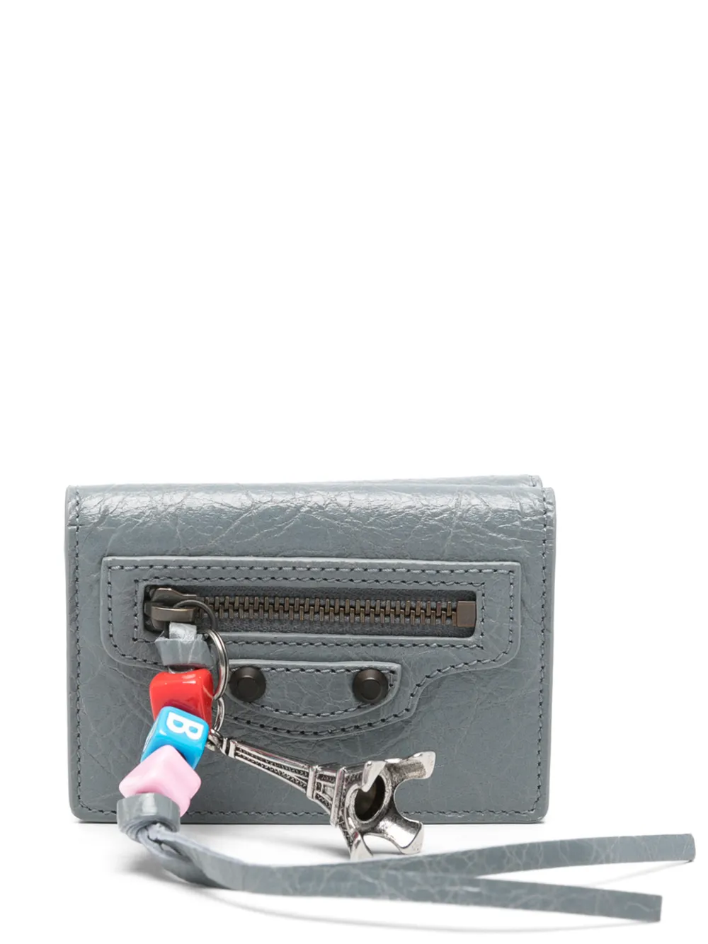Balenciaga Portafoglio Le City Mini - Blu