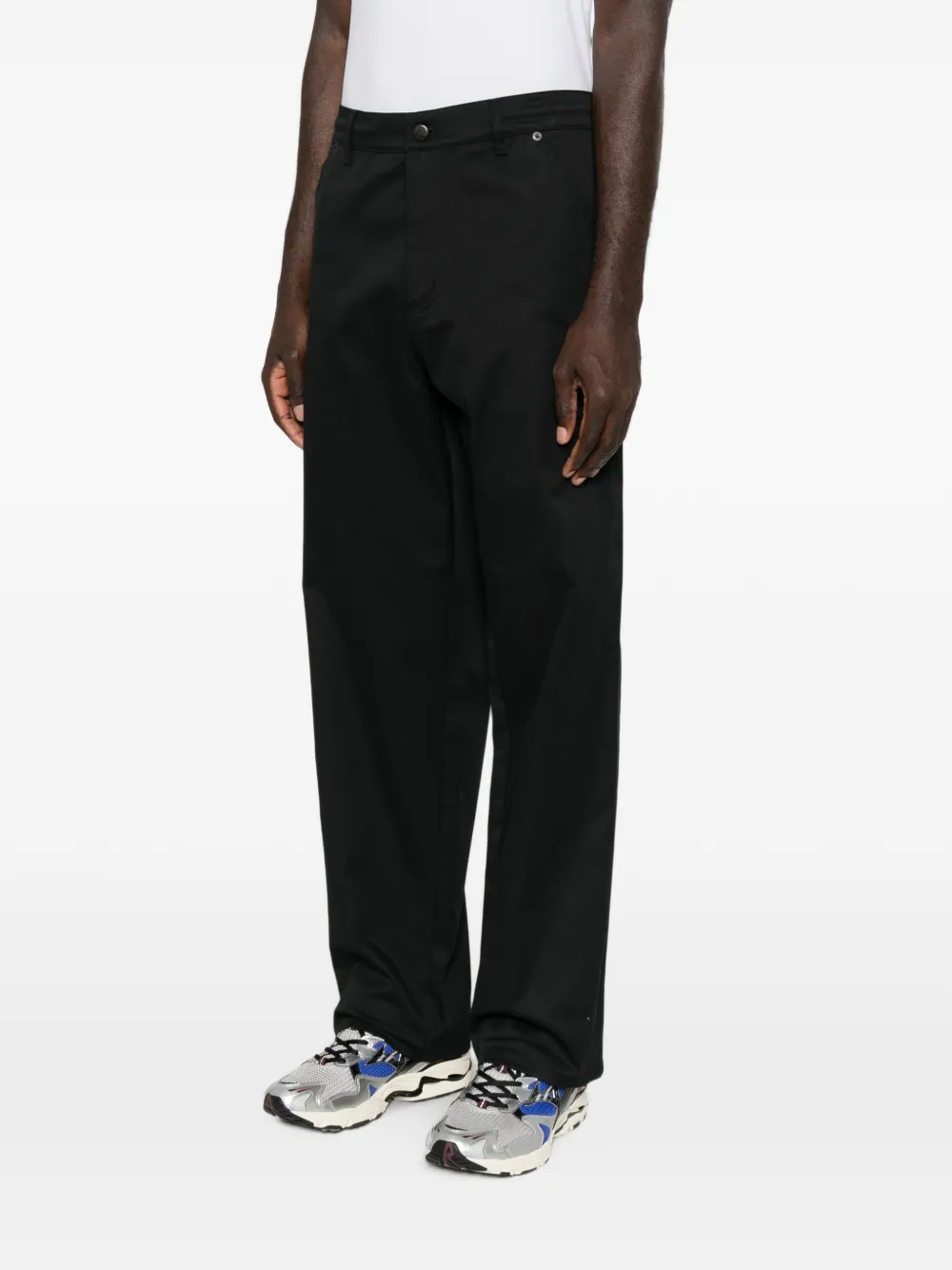 Moncler Straight broek Zwart