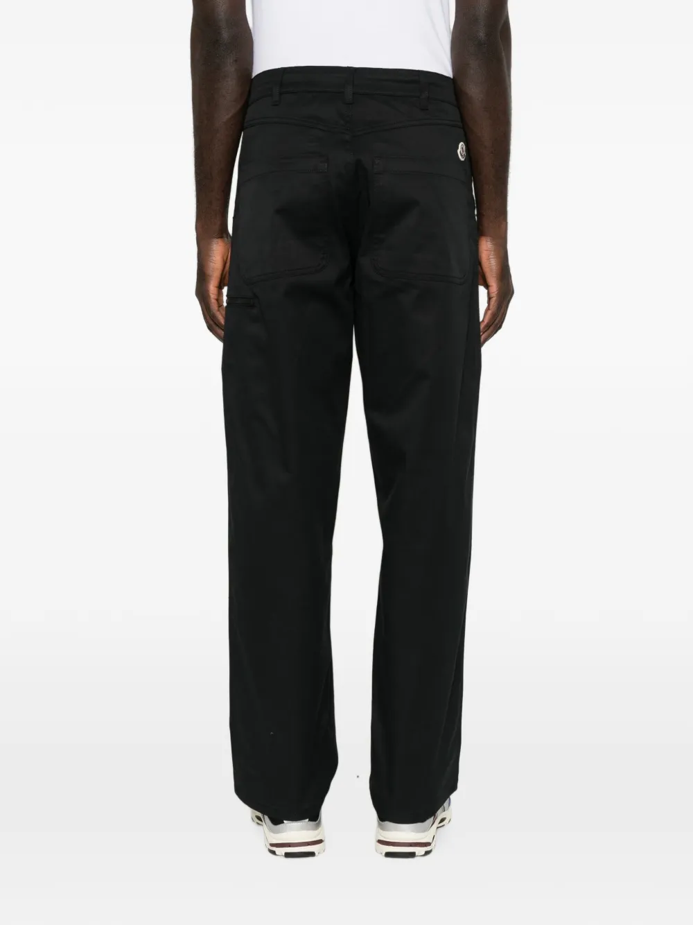 Moncler Straight broek Zwart