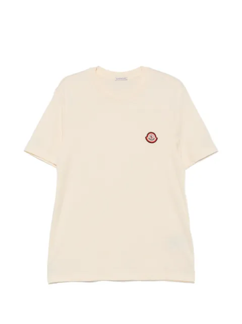 Moncler T-shirt i jersey med logomærke