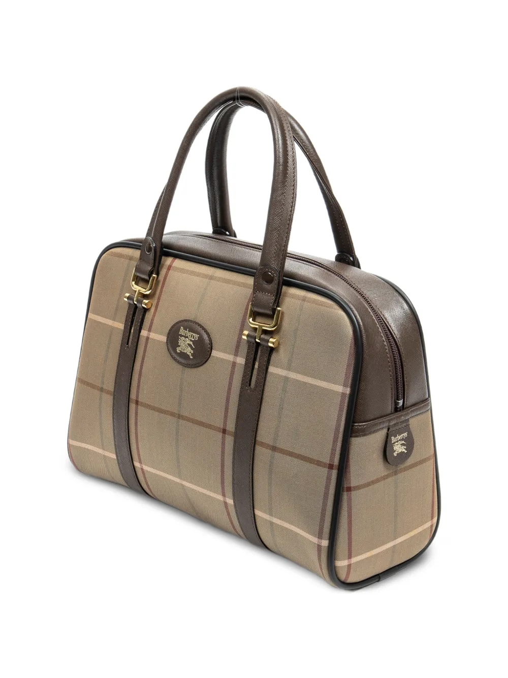  Burberry Pre-owned Bolso De Mano Check - Neutro 