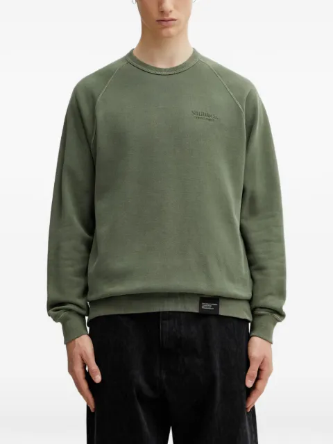 Neighborhood logo-embroidered sweatshirt
