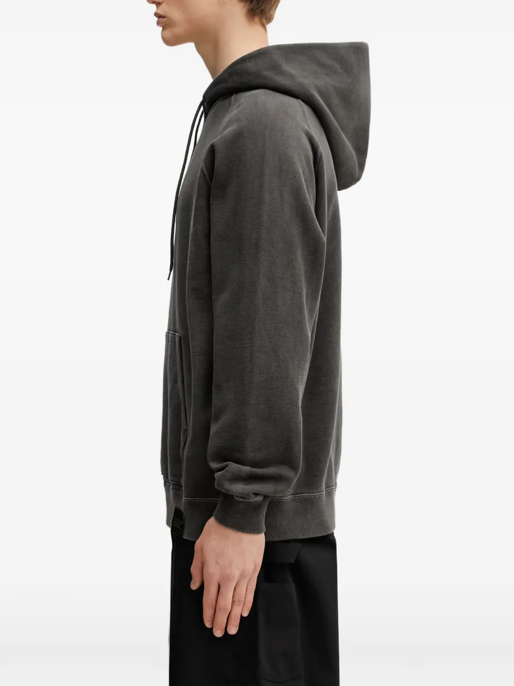 Neighborhood Hoodie met raglan mouwen en geborduurd logo Grijs