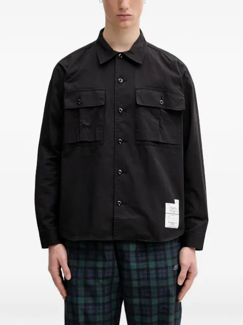 Neighborhood camisa con parche del logo