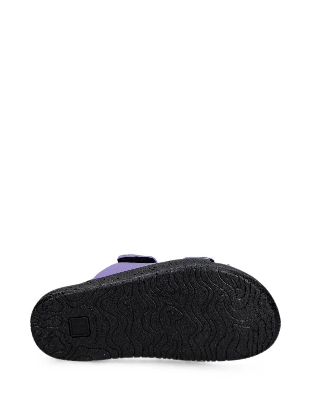 VEJA Etna Bold leren slippers Paars