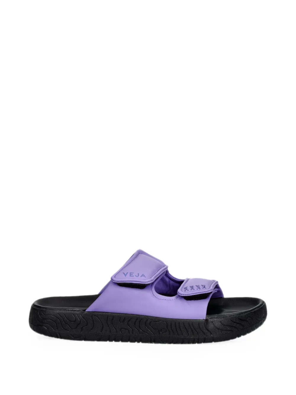 VEJA Etna Bold leather joker slides - Violett