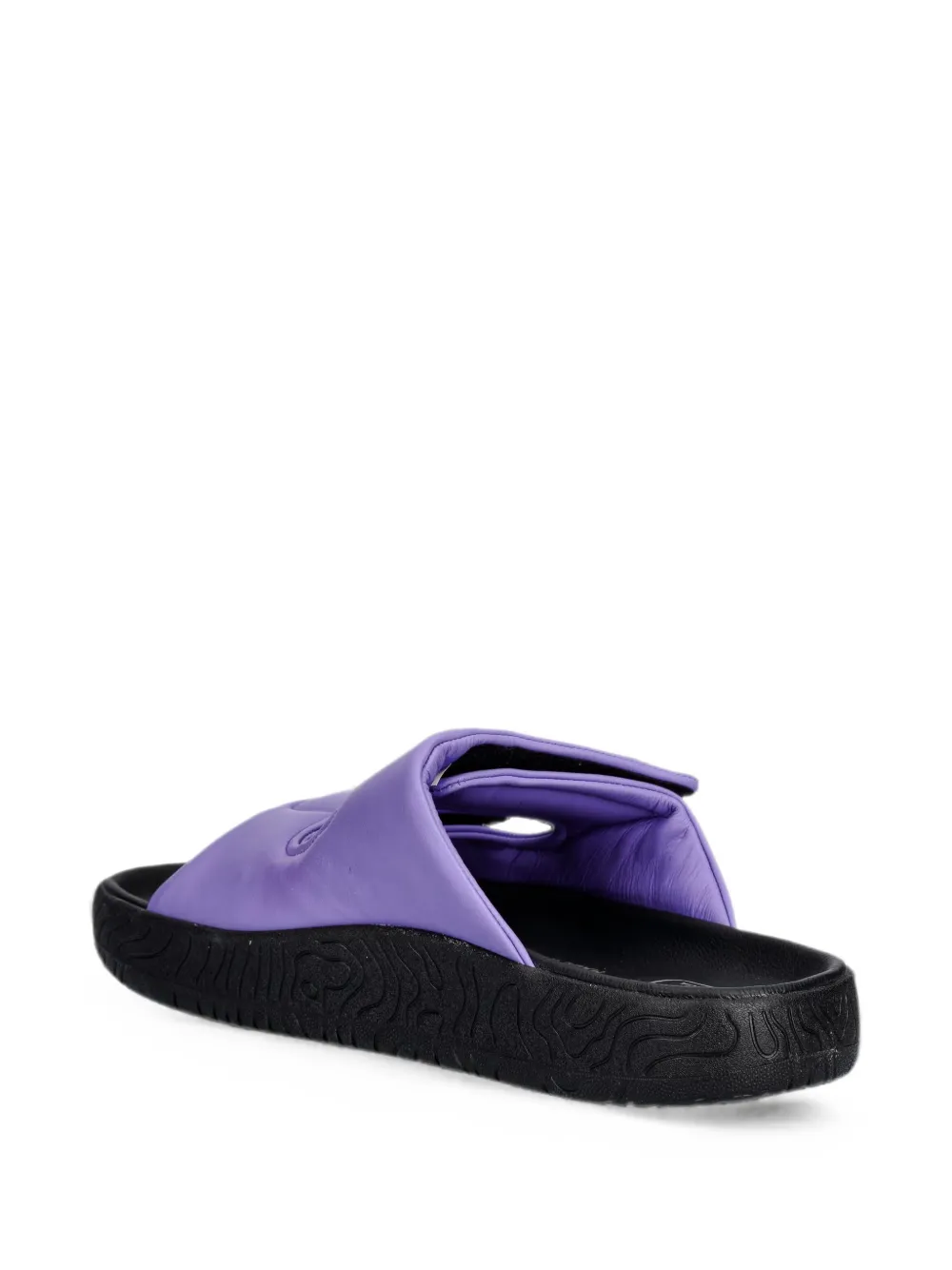 VEJA Etna Bold leren slippers Paars