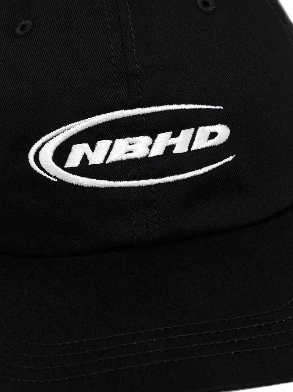 Neighborhood Honkbalpet met geborduurd logo Zwart