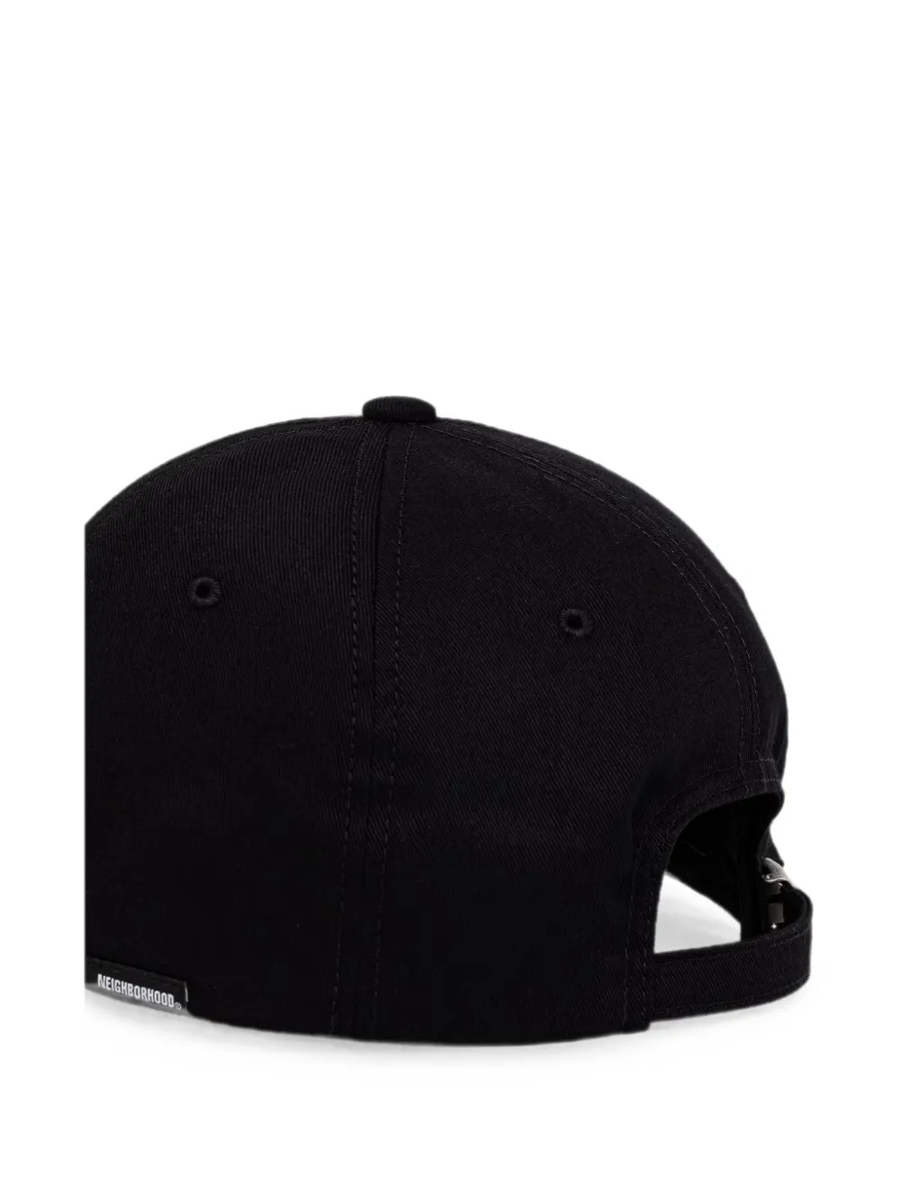 Neighborhood Honkbalpet met geborduurd logo Zwart