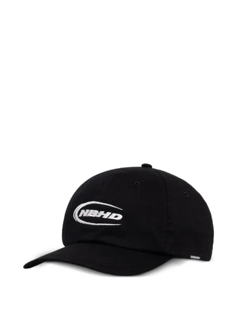 Neighborhood logo-embroidered baseball cap